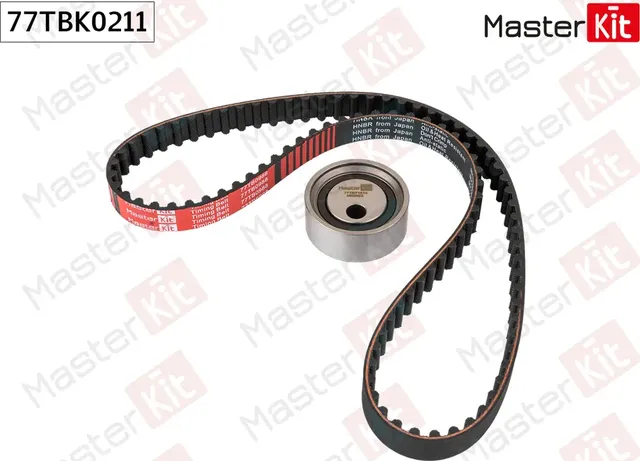 77TBK0211 Комплект ремня ГРМ Renault KANGOO (KC0/1_) 1997 - (Master KIT). Артикул 77tbk0211