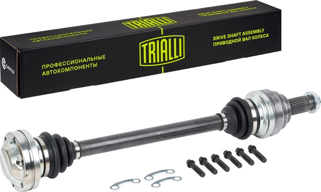 Полуось (привод в сборе, приводной вал) Trialli задняя левая для BMW X1 I (E84) 2009-2015. Артикул AR 2655