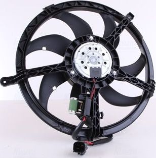 Вентилятор радиатора двигателя Nissens (полимерный материал). Артикул 85631