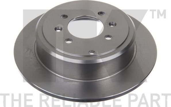 Тормозной диск NK задний для Peugeot 406 I 1995-2004. Артикул 203721