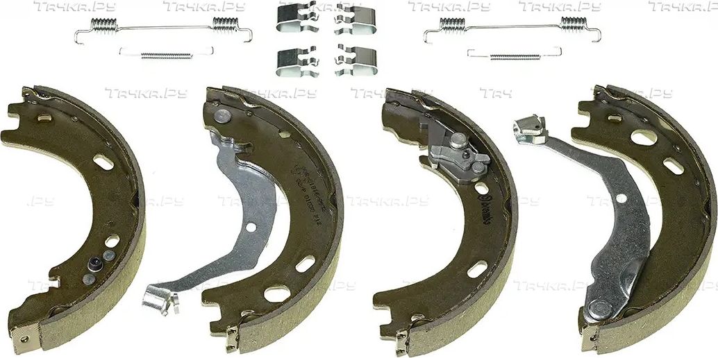 Тормозные колодки (стояночная тормозная система) Brembo ESSENTIAL LINE. Артикул S 44 510