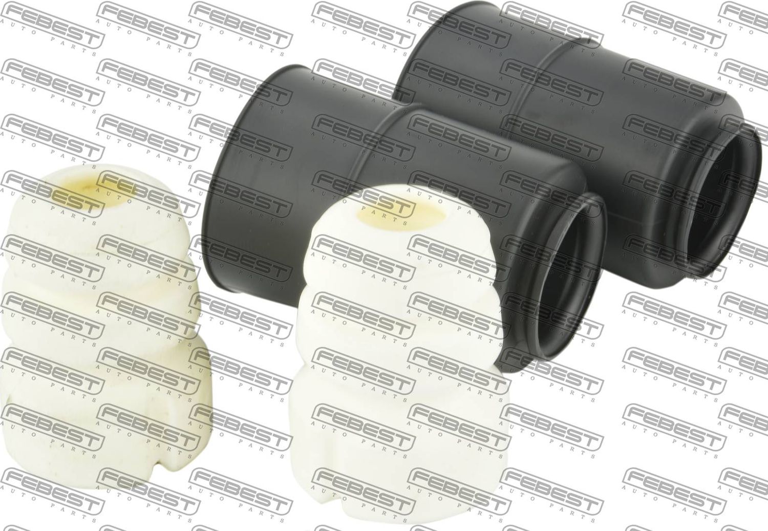 Комплект отбойников и пыльников амортизаторов (стоек) Febest. Артикул ADSHB-A5F-KIT