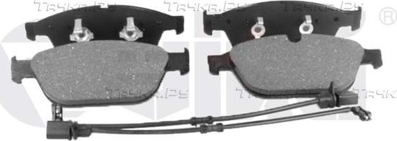Тормозные колодки Vika передние для Audi Q5 I (8R) 2008-2017. Артикул 66981696001