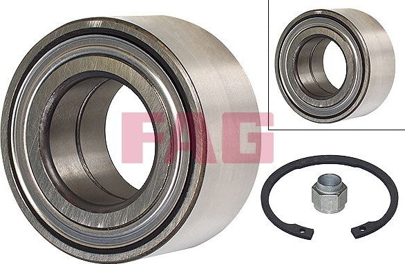 Ступичный подшипник (комплект) Fag передний для Citroen Saxo 1999-2004. Артикул 713 6500 60