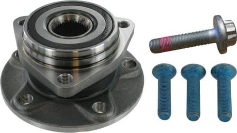 Ступица колеса с интегрированным подшипником SKF передняя для Audi A3 III (8V) 2012-2026. Артикул VKBA 7011