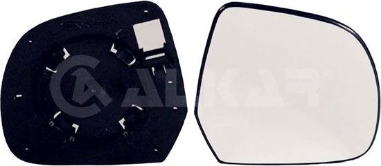 Зеркальное стекло бокового зеркала Alkar. Артикул 6402586