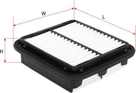 Воздушный фильтр Sakura. Артикул A-1191