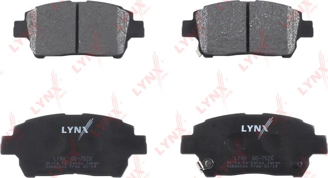 Тормозные колодки LYNXauto. Артикул BD-7526