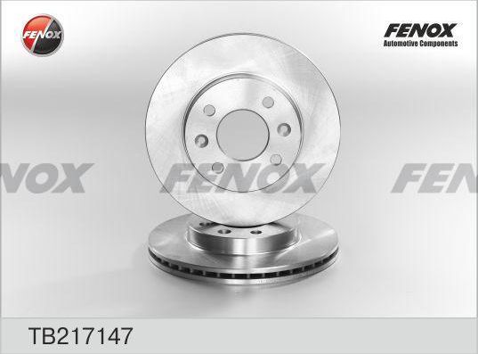 Тормозной диск Fenox. Артикул TB217147