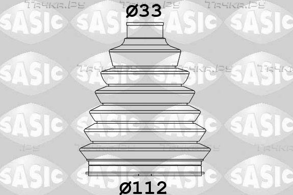 Пыльник ШРУСа наружный Sasic для Citroen Jumper I 1994-2006. Артикул 2933073