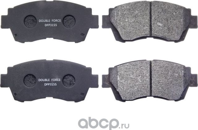 Колодки тормозные дисковые Double Force Double Force. Артикул DFP3155