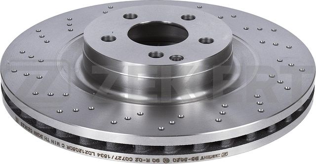 Тормозной диск Zekkert передний для Mercedes-Benz SL-Класс V (R230) 2006-2012. Артикул BS-5620