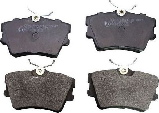 Тормозные колодки Denckermann. Артикул B110847