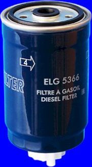 Топливный фильтр MecaFilter. Артикул ELG5366