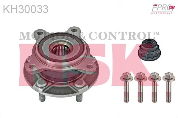 Ступичный подшипник (комплект) NSK ProKIT. Артикул KH30033