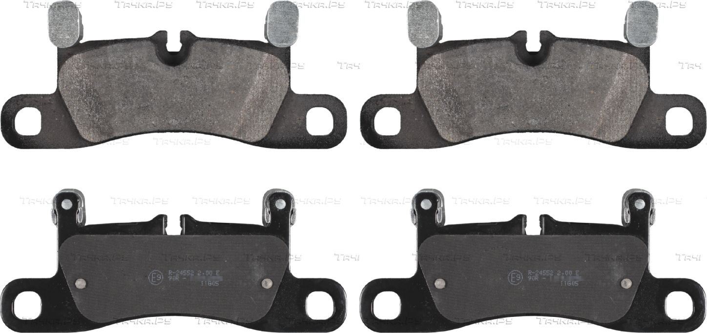 Тормозные колодки Febi Bilstein задние для Porsche Cayenne I (955) 2009-2010. Артикул 16809