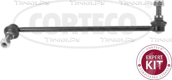 Стойка (тяга) стабилизатора Corteco (сталь). Артикул 49398436