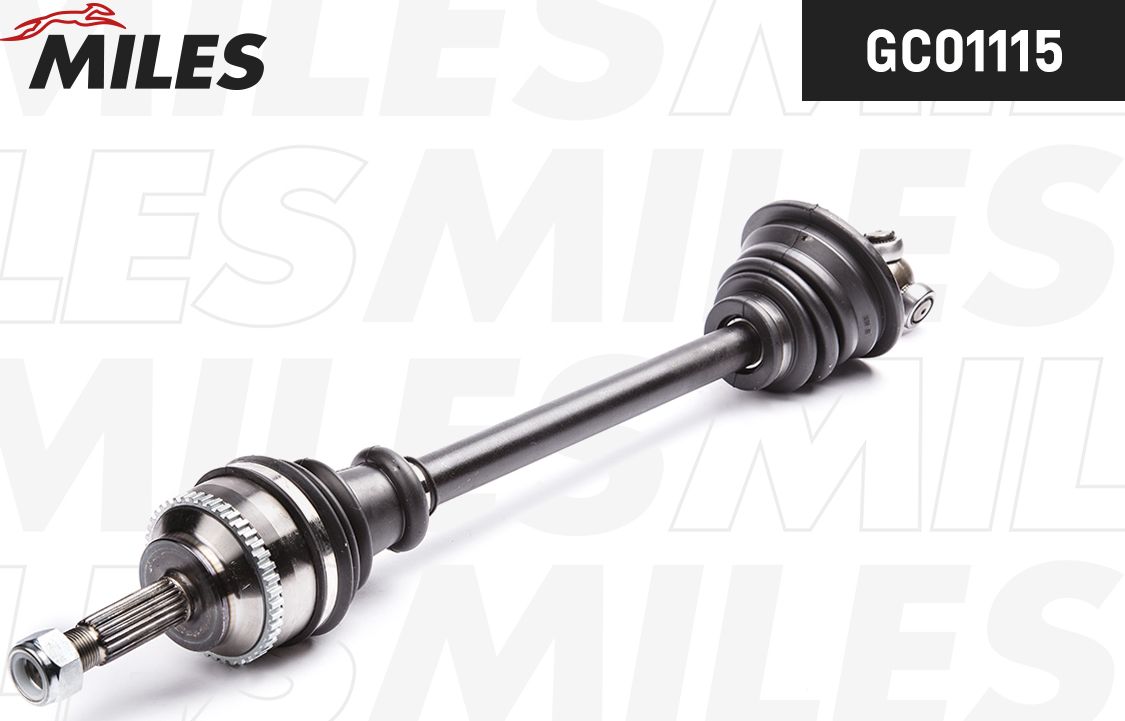 Полуось (привод в сборе, приводной вал) Miles. Артикул GC01115