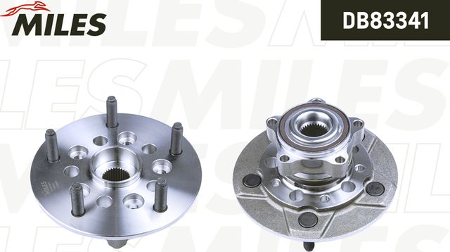 Ступица колеса с интегрированным подшипником Miles. Артикул DB83341