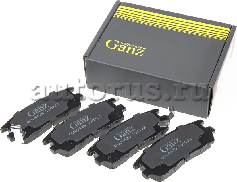 Колодки задние (Ganz). Артикул GIJ09429