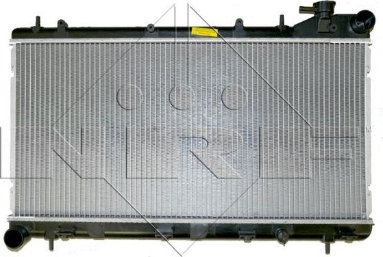Радиатор охлаждения двигателя NRF (алюминий) для Subaru Forester I 1997-2002. Артикул 53696