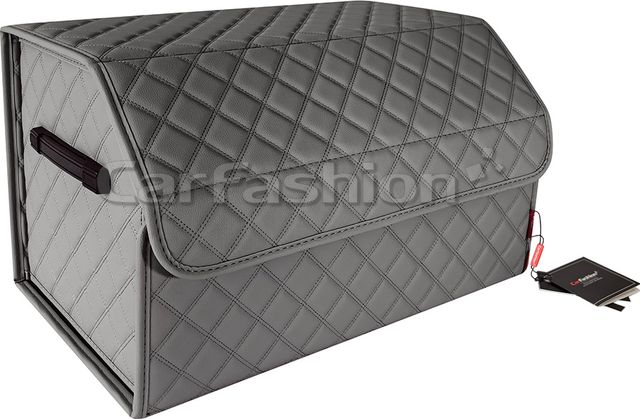 Органайзер CarFashion в багажник TRACK Темно-серый/Темно-серый. Артикул 45055