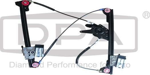 Стеклоподъемник DPA передний левый для Volkswagen Golf III 1993-1998. Артикул 88371810602