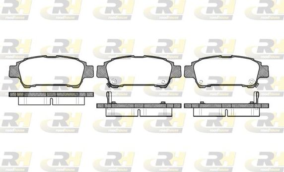 Тормозные колодки RoadHouse. Артикул 2820.02