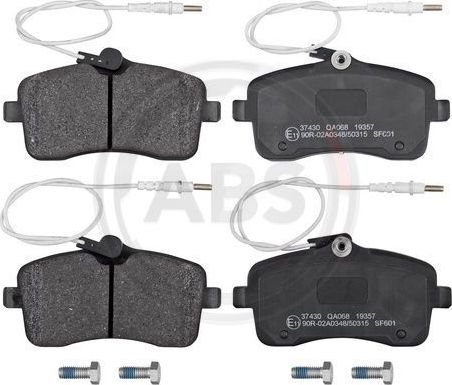 Тормозные колодки ABS. Артикул 37430