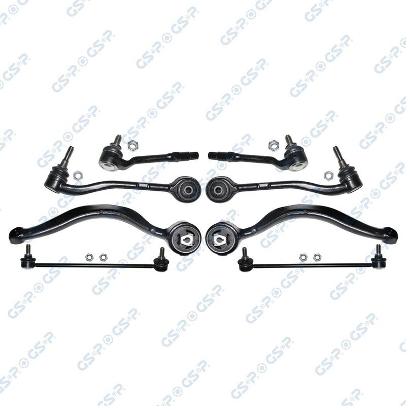 Комплект подвески BMW X5(E53) 00- пер. (4рыч.+2нак.+2тяг.стаб.) GSP. Артикул S990036SK