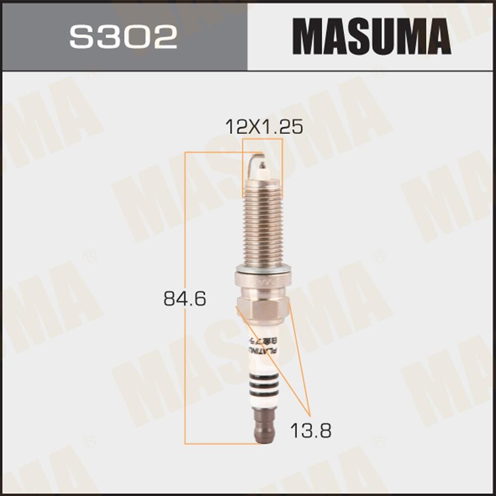 Свеча зажигания Masuma. Артикул S302P