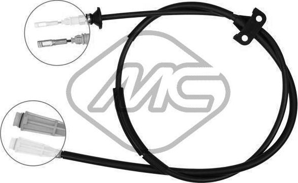 Трос ручника (тросик ручного тормоза) Metalcaucho. Артикул 83580