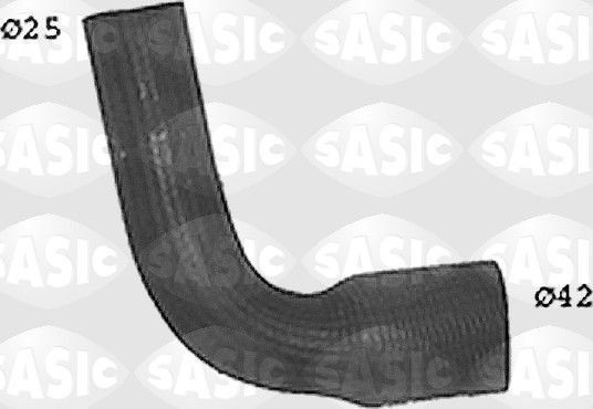 Патрубок радиатора (системы охлаждения) Sasic. Артикул SWH4167