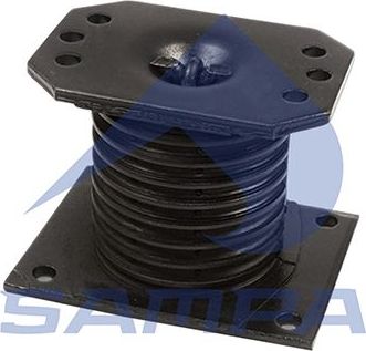 Втулка рессоры Sampa для Volvo  F12 1977-1994. Артикул 030.075