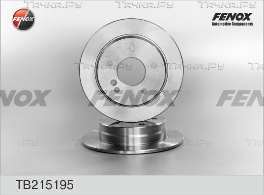 Тормозной диск Fenox. Артикул TB215195