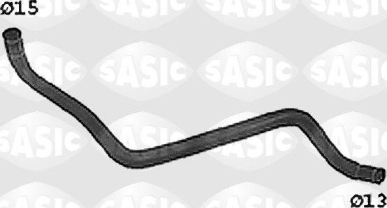 Патрубок системы охлаждения (радиатора) Sasic правый для Peugeot 806 I 1995-2002. Артикул SWH0355