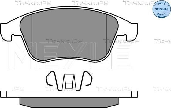Тормозные колодки Meyle Original передние для Renault Latitude I 2010-2015. Артикул 025 247 1018