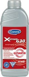 Антифриз G12+ COMMA XSTREAM G30 CONCENTRATED ANTIFREEZE концентрат 1л Comma. Артикул XSR1L