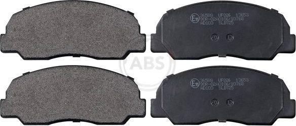 Тормозные колодки ABS передние для Bertone Freeclimber II 1992-1999. Артикул 36588