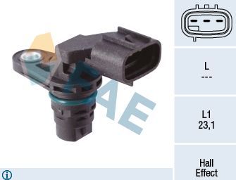 Датчик положения распредвала FAE. Артикул 79449