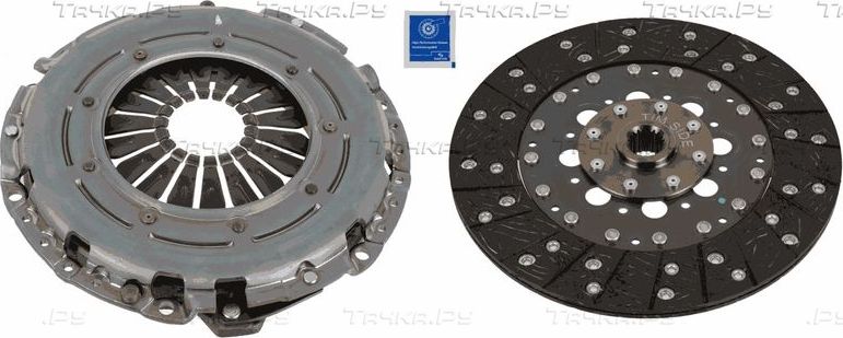 Сцепление (комплект) SACHS для Hyundai i30 III 2015-2026. Артикул 3000 954 416