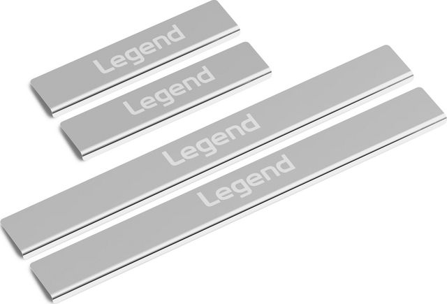 Накладки на пороги AutoMax для Lada Niva Legend 2131 2021-2026. Артикул AMLALEG51