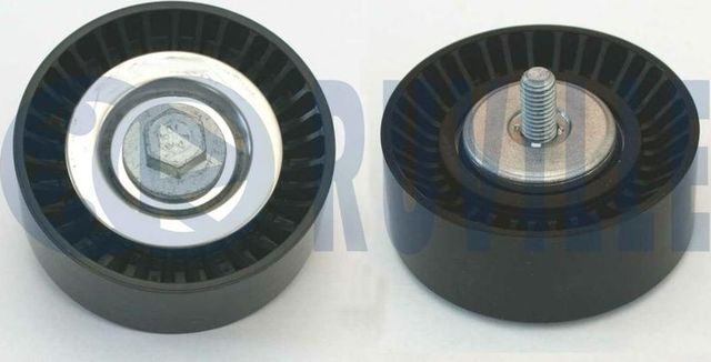 Направляющий (ведущий) ролик приводного поликлинового ремня Ruville (полимерный материал). Артикул 542299