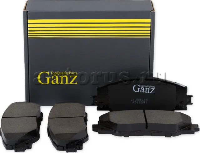 Колодки торм.пер. (Ganz). Артикул GIJ09065