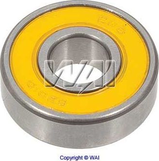 Подшипник генератора (12х32х10) WAI. Артикул 6-201-4E