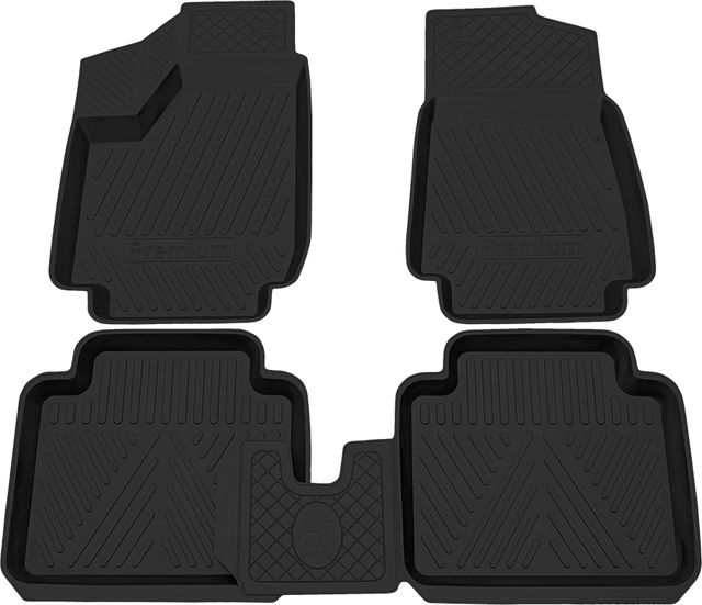 Коврики Rezkon резиновые (премиум) для салона Lada (ВАЗ) 2131 (Нива) 1995-2026. Артикул 1039035200