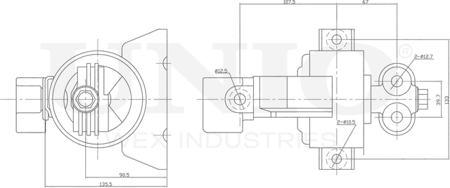 Опора двигателя (Unio). Артикул RMP-15096