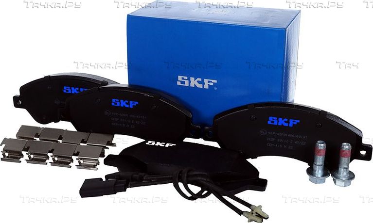 Тормозные колодки SKF передние для Ford Transit VII 2006-2014. Артикул VKBP 80110 E