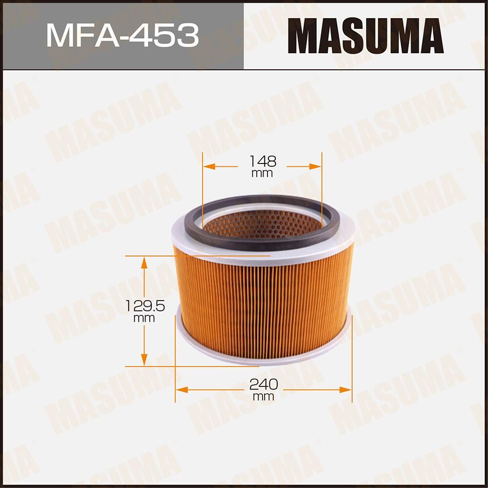 Воздушный фильтр Masuma. Артикул MFA-453
