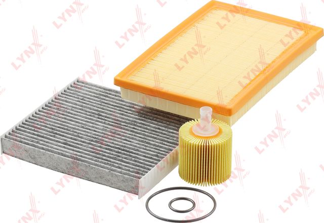 Комплект фильтров для ТО LYNXauto. Артикул LK-3072-1